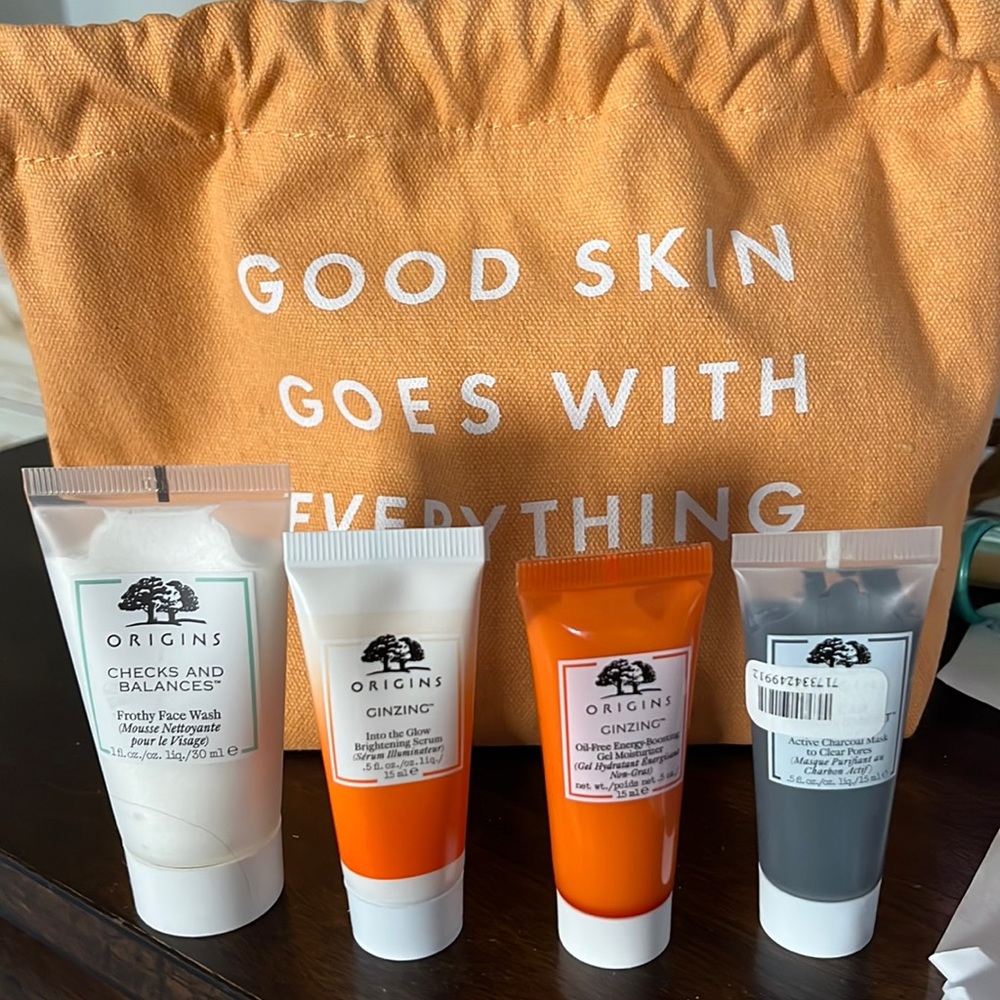 Origins skincare samples